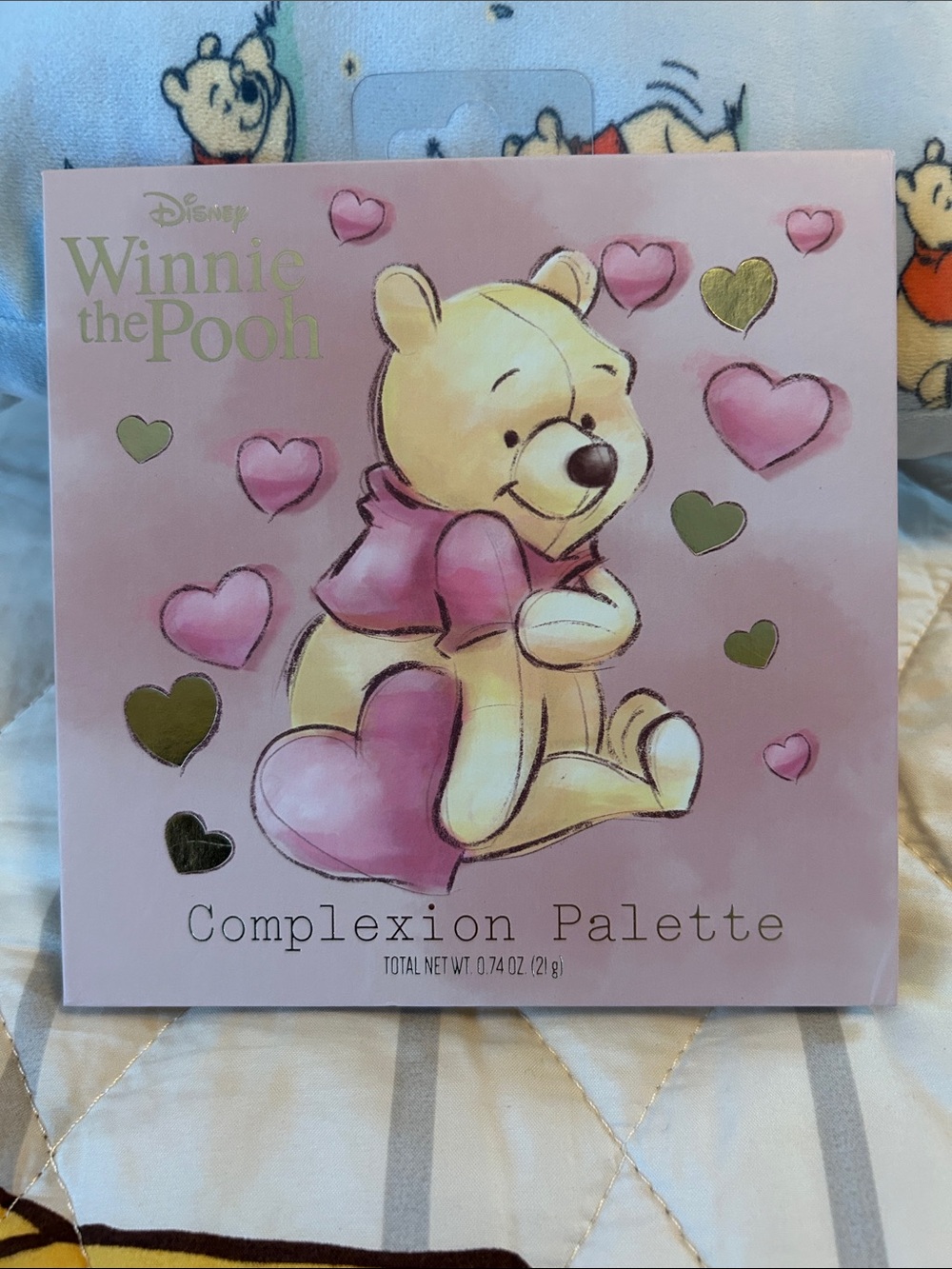 Winnie the Pooh Pink & Gold Complexion Palette